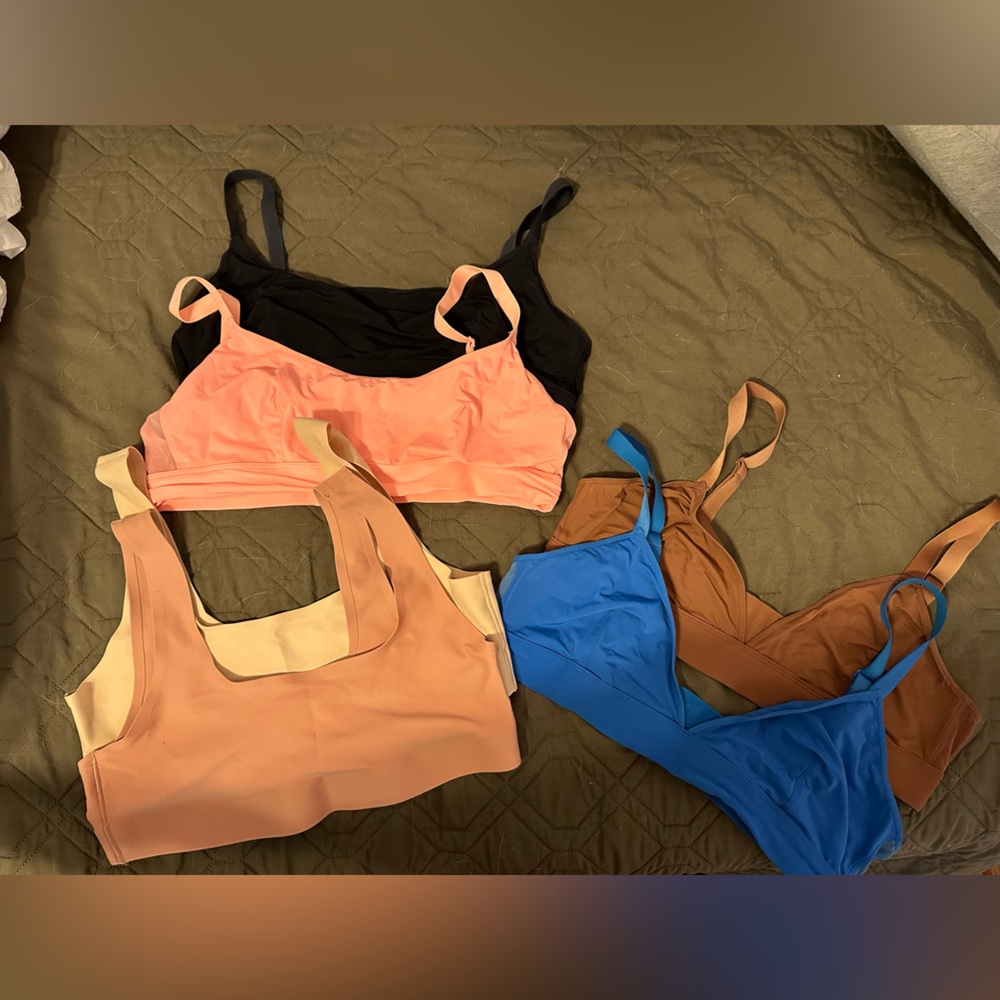 Women's Intimates Set - Black, Blue, Pink, Tan